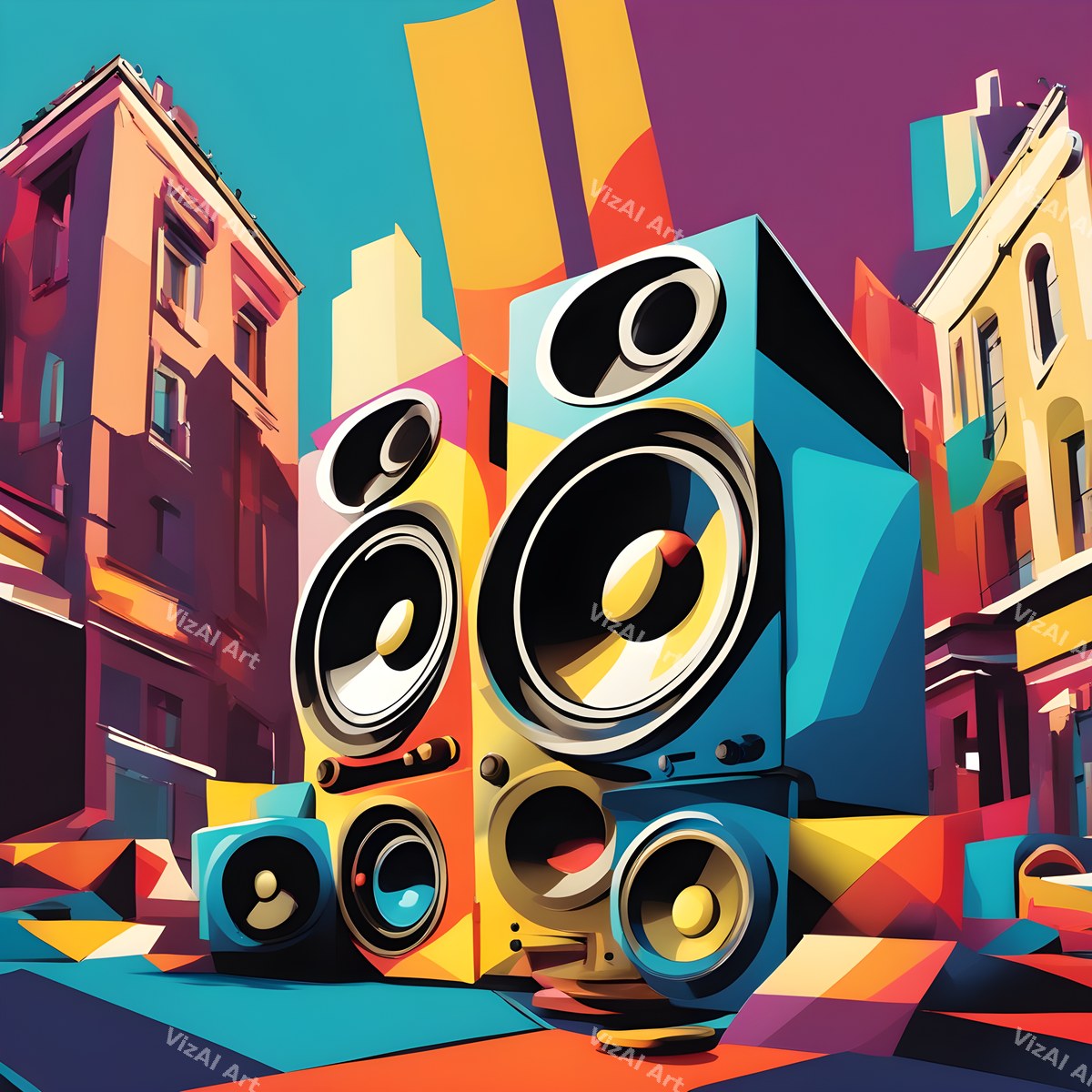 Vintage & Art Speakers — print 2