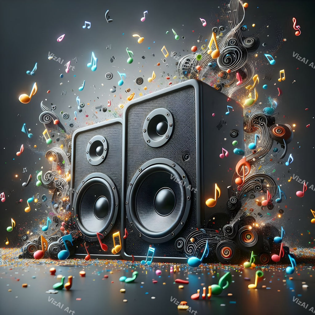 Starlight & Confetti Speakers Art — print 10