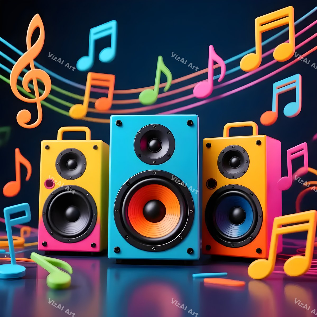 Starlight & Confetti Speakers Art — print 12
