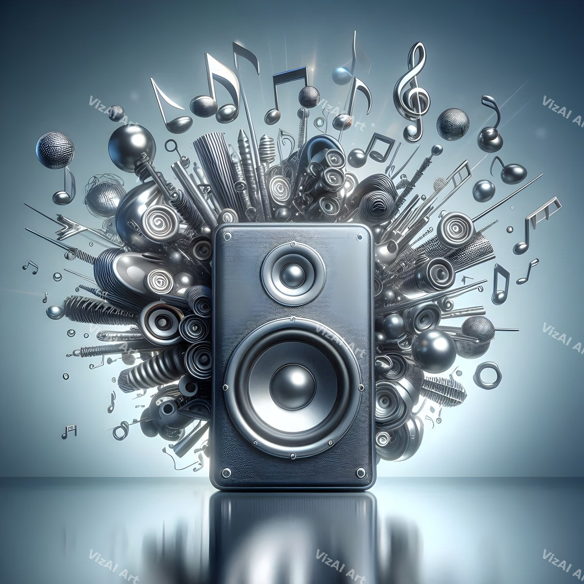 Crystal & Stained Glass Speakers Art — print 9
