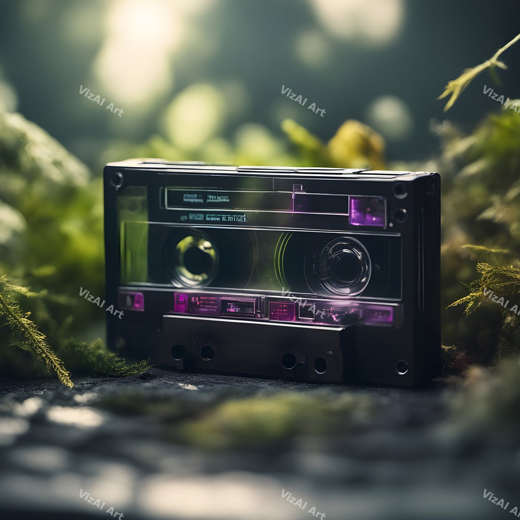 Cassette Flowers & Nature Art — print 4