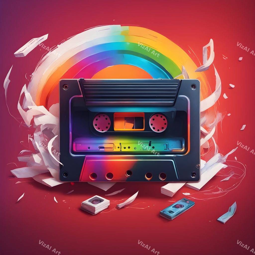 Cassette Flowers & Nature Art — print 8