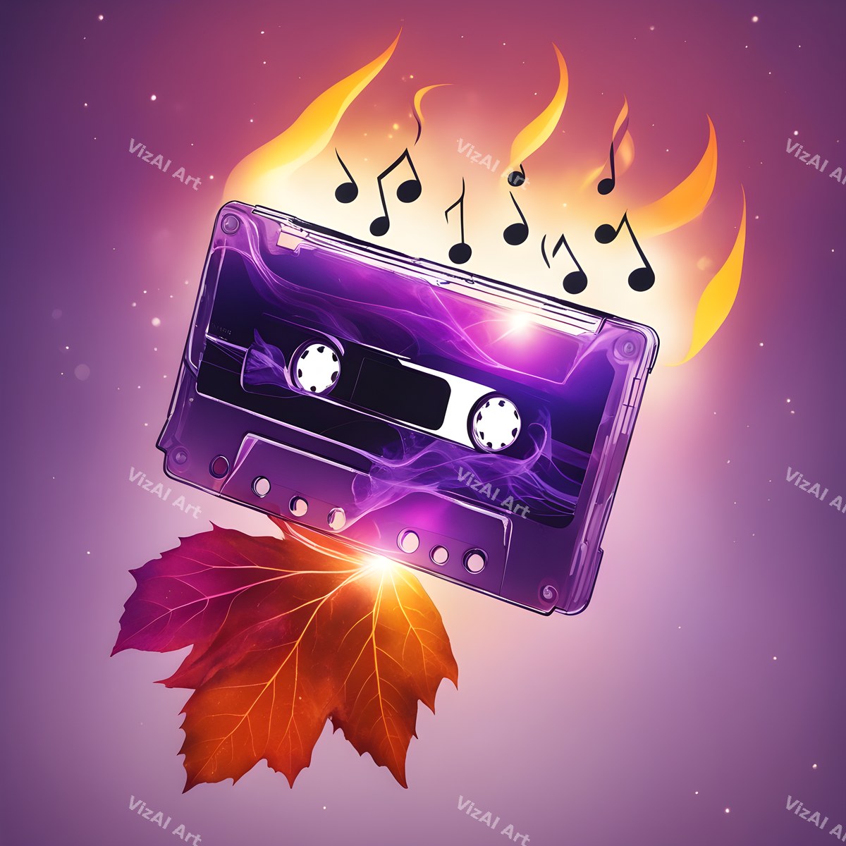 Cassette Flowers & Nature Art — print 10