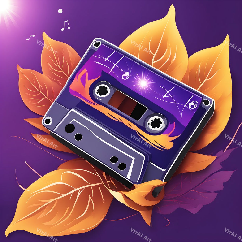 Cassette Flowers & Nature Art — print 11