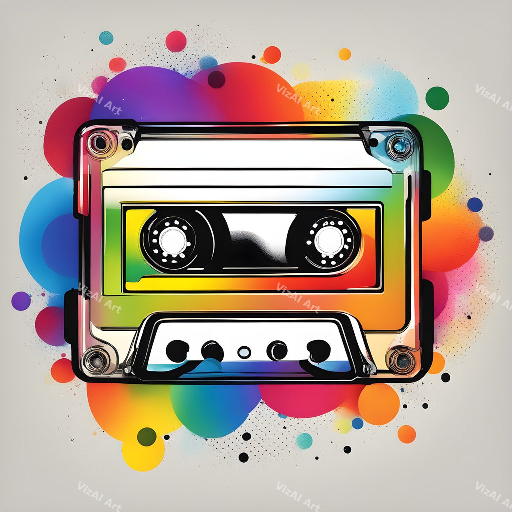Cassette Flowers & Nature Art — print 12