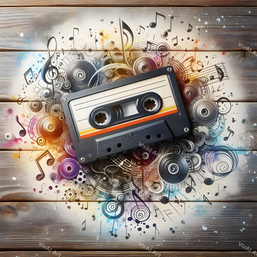 Pastel Whimsy Cassette Art — print 6