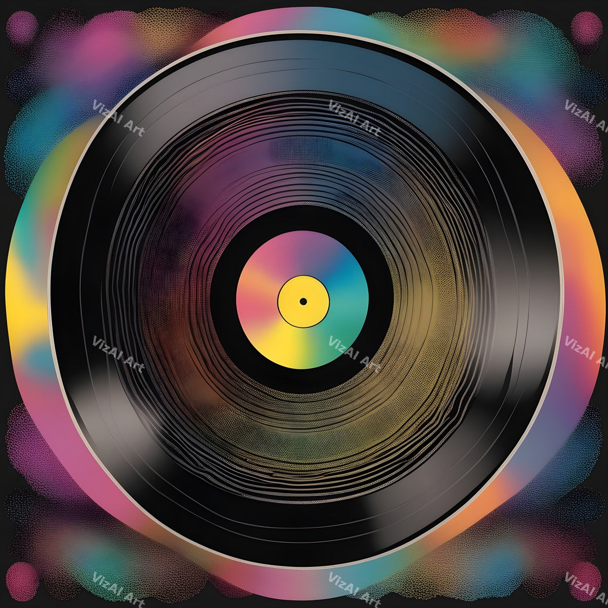 Retro Vinyl Music Art — Choose Your Print — print 10