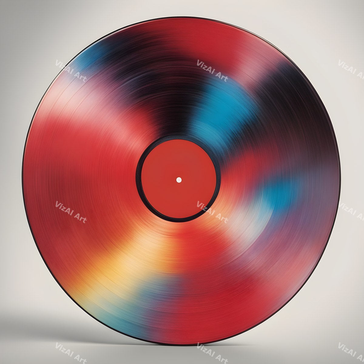 Rainbow Vinyl Record Art — print 11
