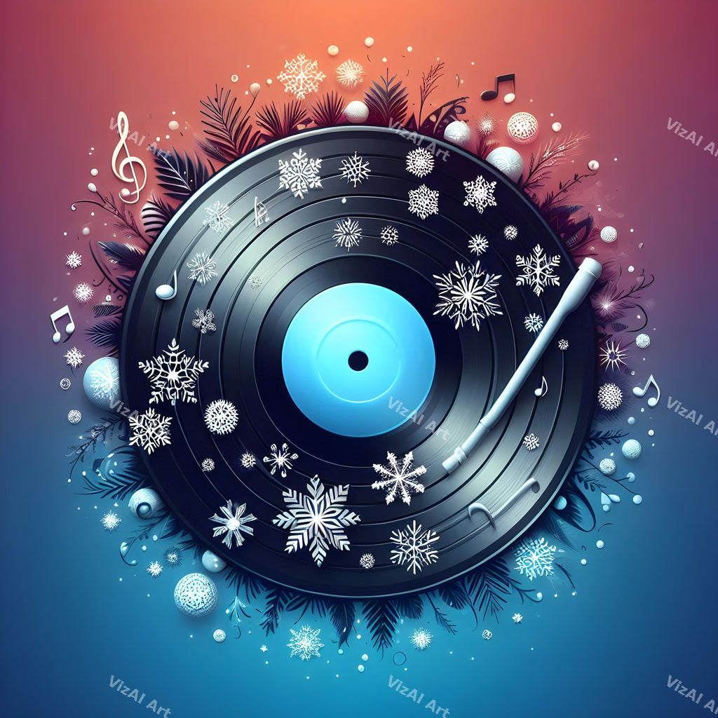Butterflies & Swirling Notes Vinyl Art — print 6