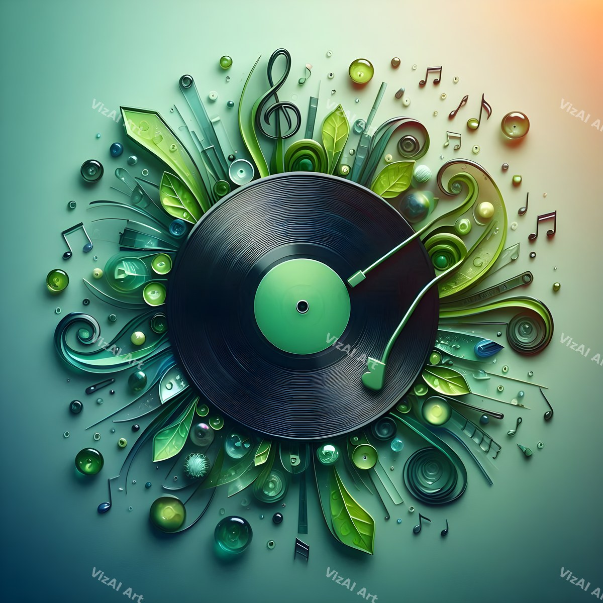 Crystal & Stained Glass Vinyl Art — print 7