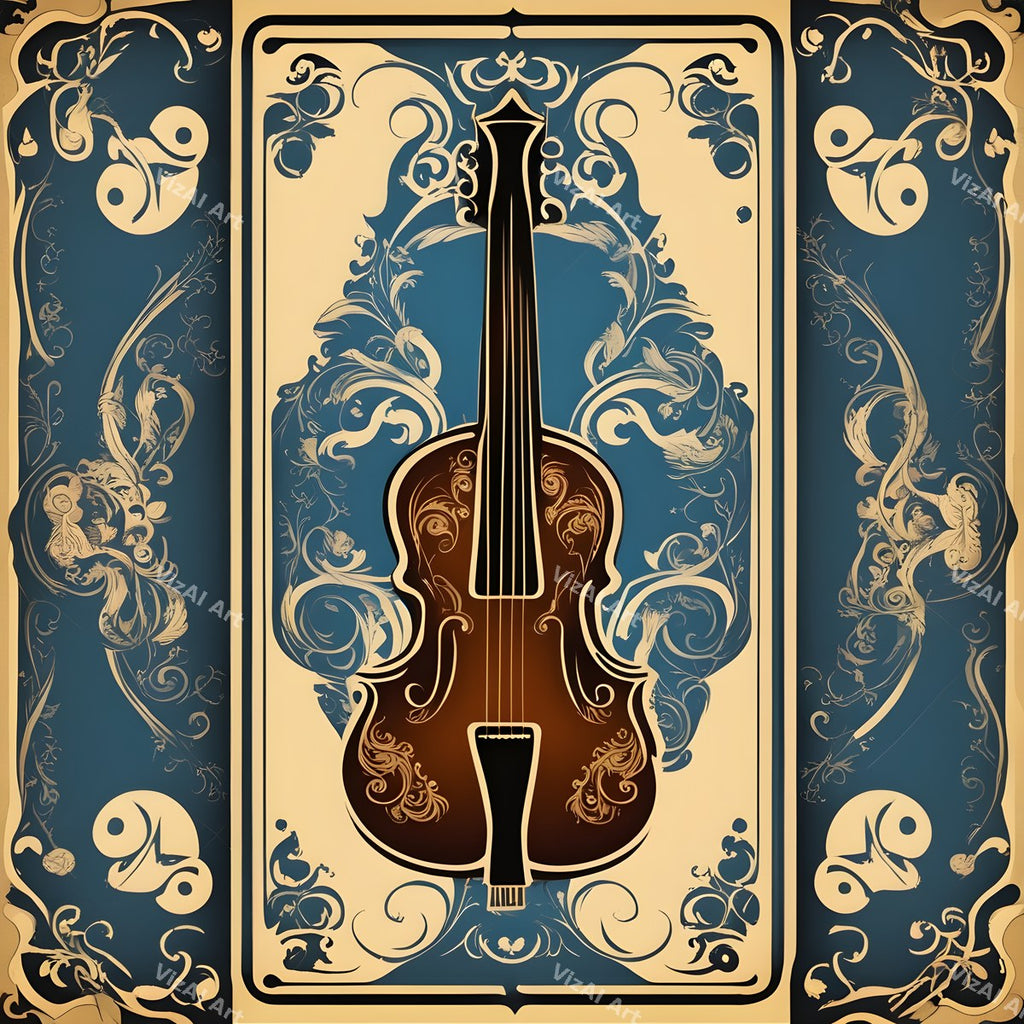 Classic Violin Music Art — print 4