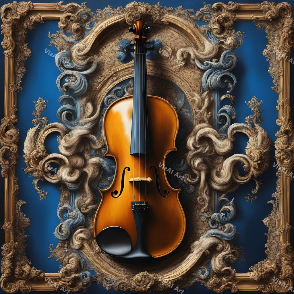 Classic Violin Music Art — print 6