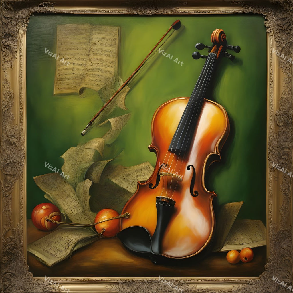 Classic Violin Music Art — print 7