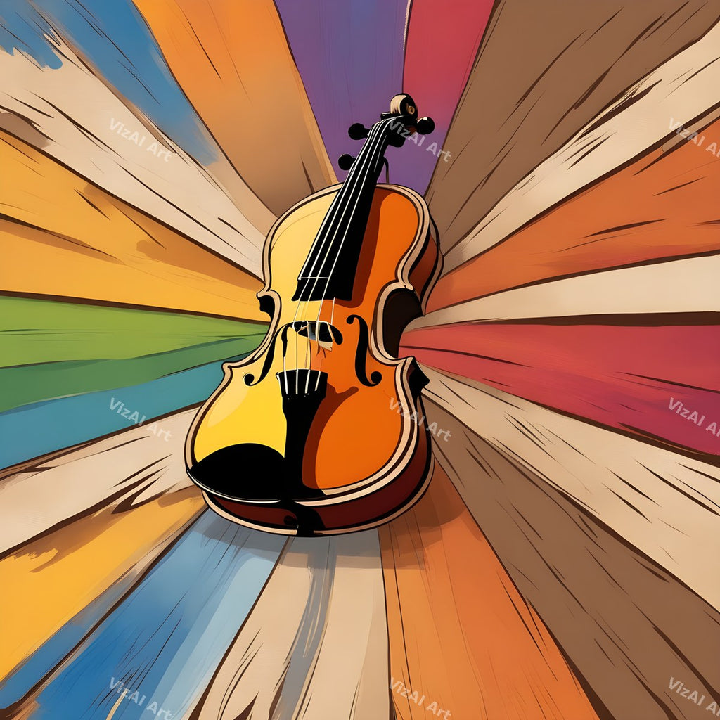Classic Violin Music Art — print 9