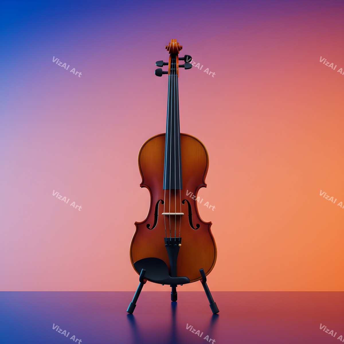 Classic Violin Music Art — print 11