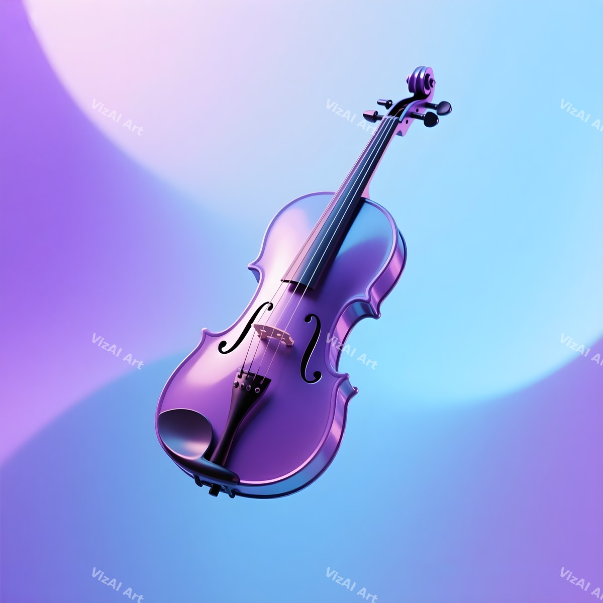 Violin, Light & Nature Art — print 8