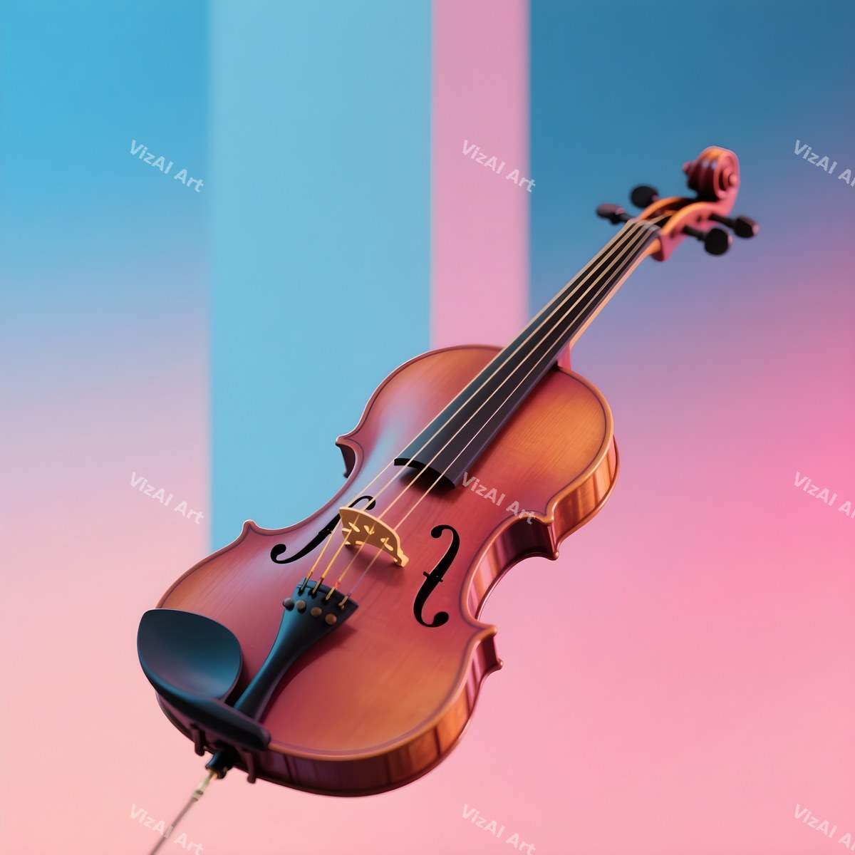 Violin, Light & Nature Art — print 9