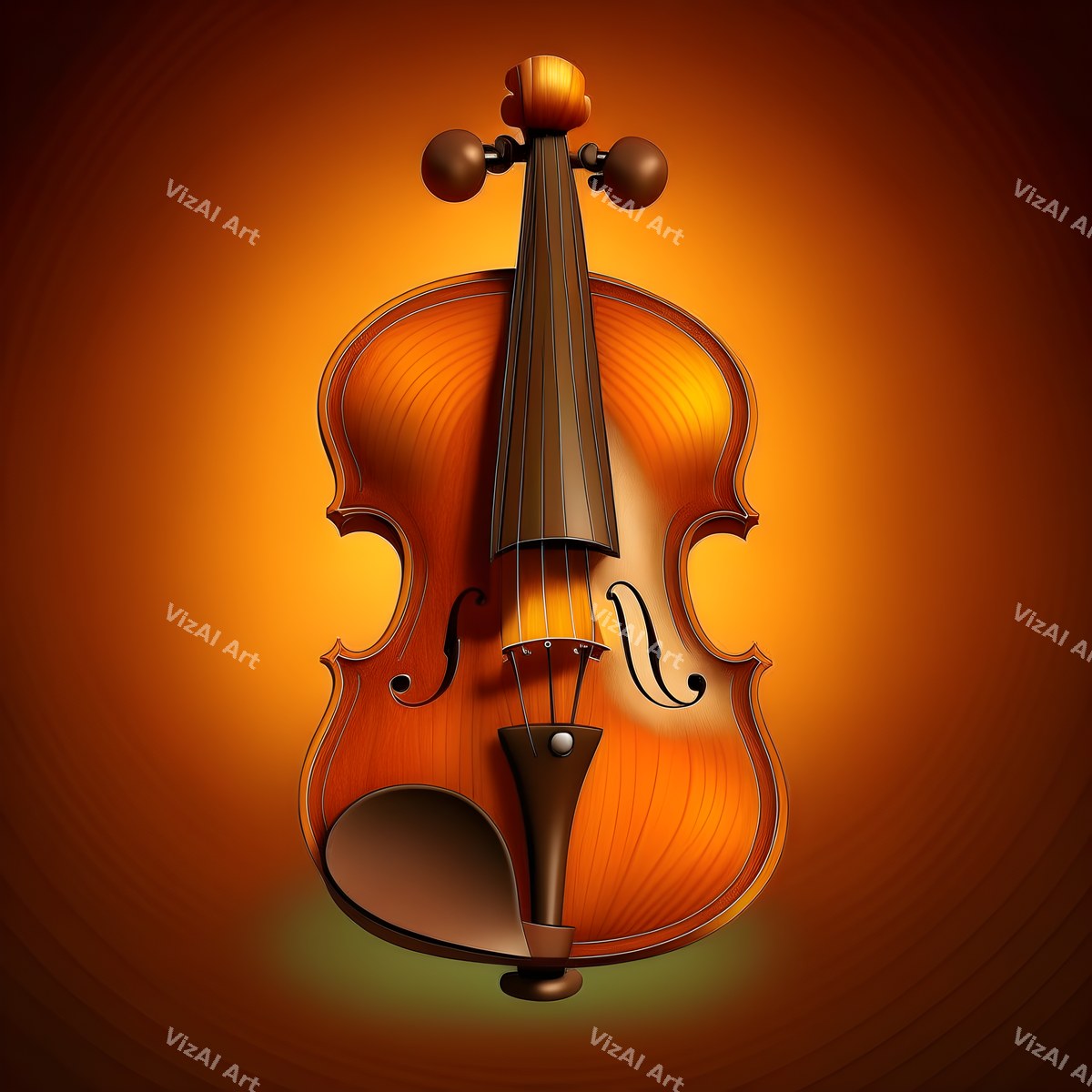 Spotlight Violin Art — print 1