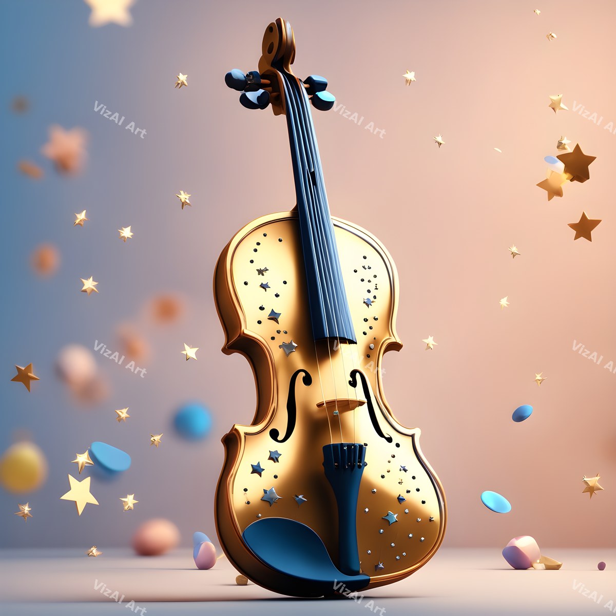 Spotlight Violin Art — print 4