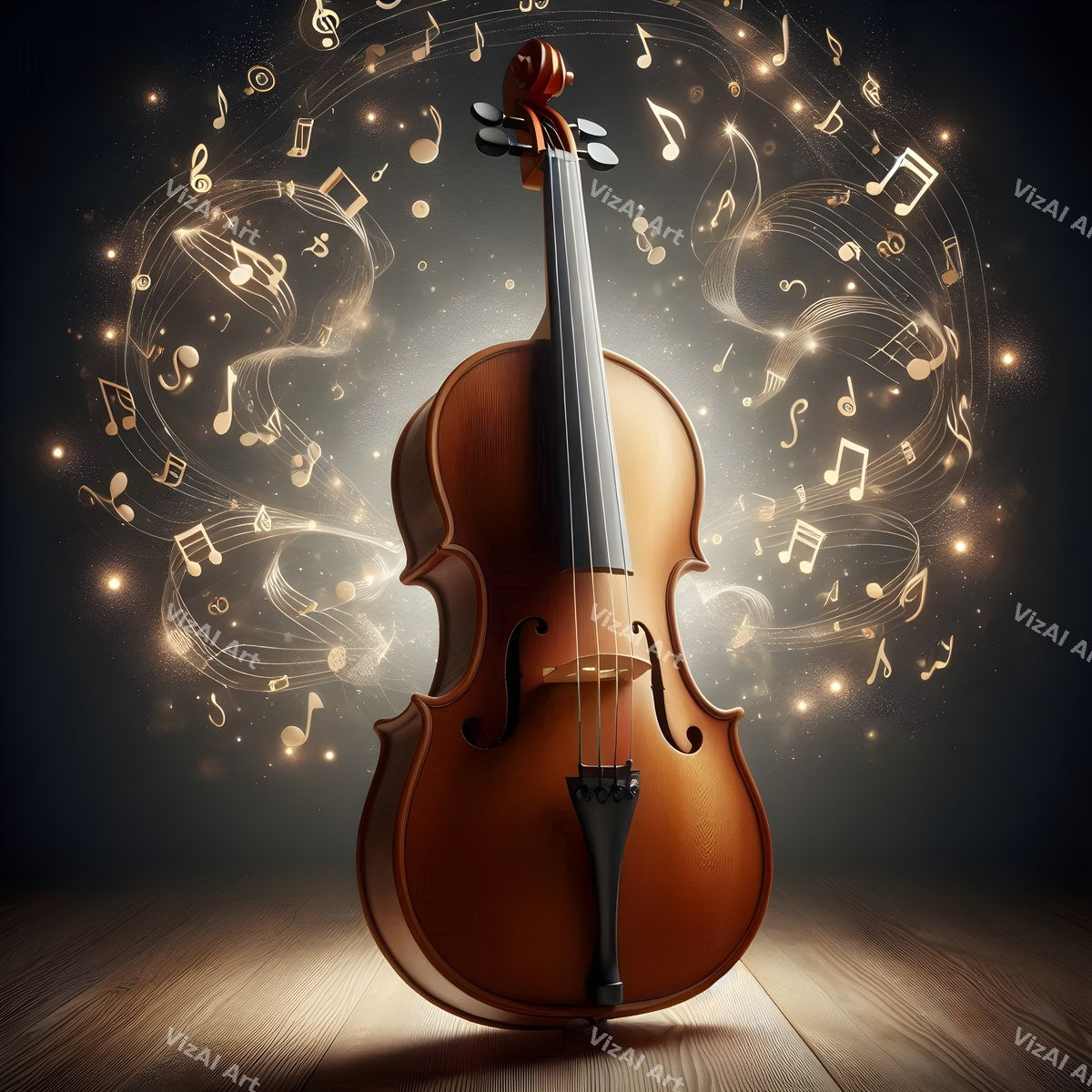 Spotlight Violin Art — print 5