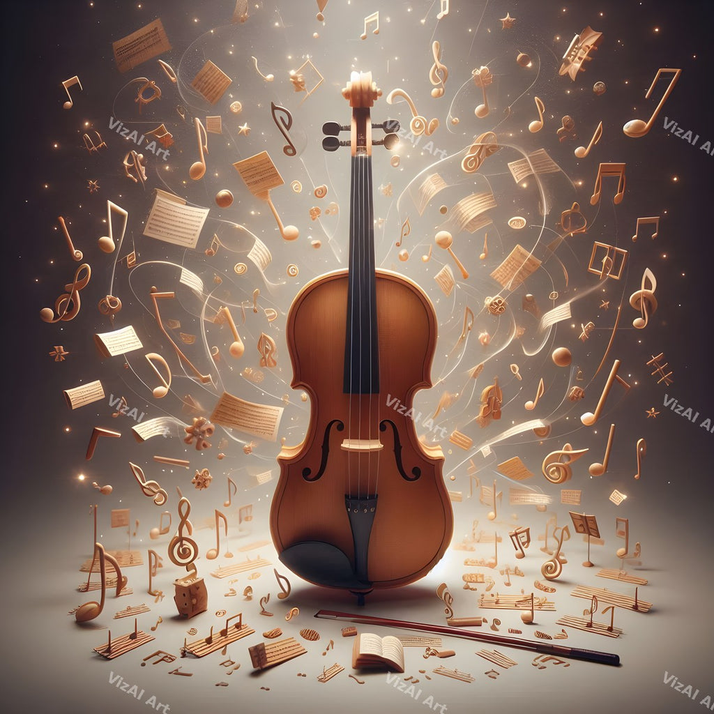 Spotlight Violin Art — print 7