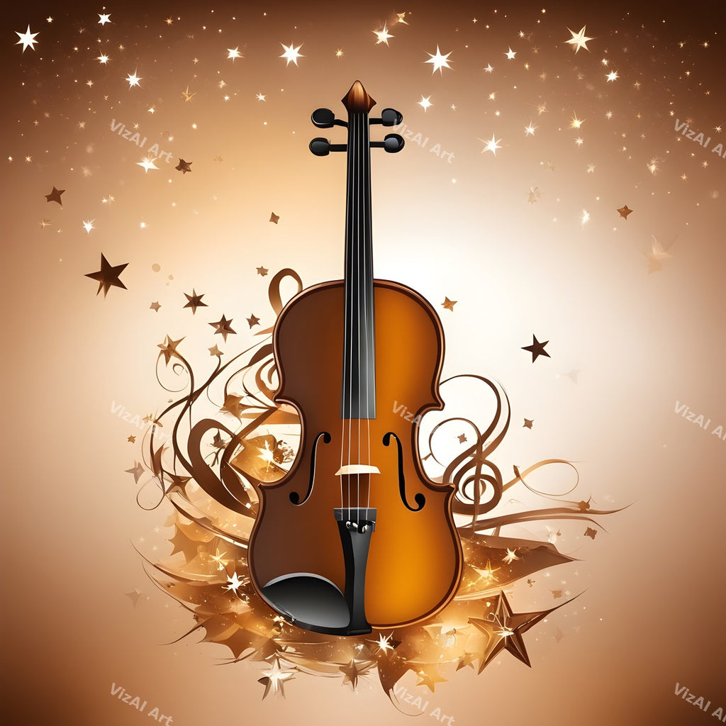 Spotlight Violin Art — print 8