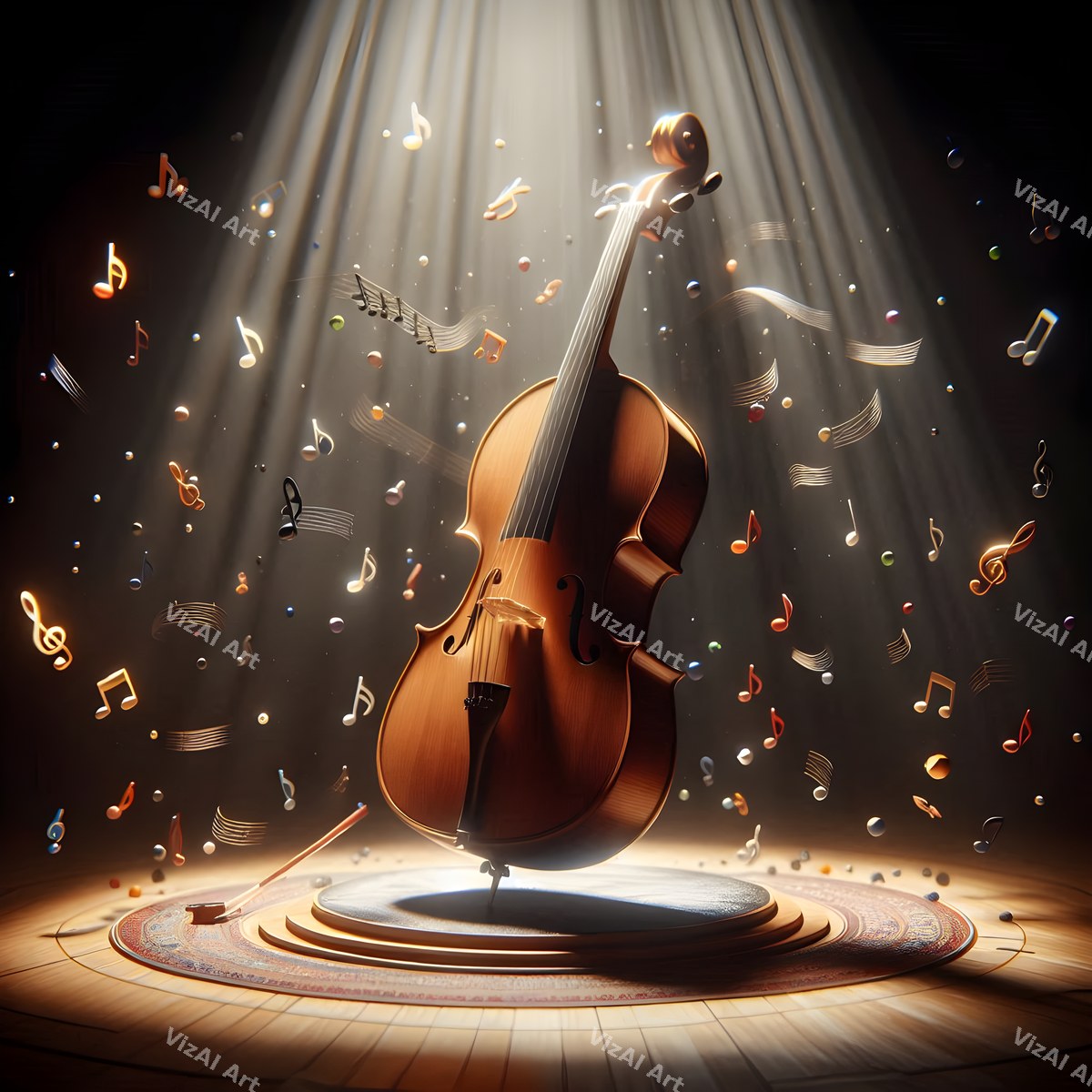 Spotlight Violin Art — print 11
