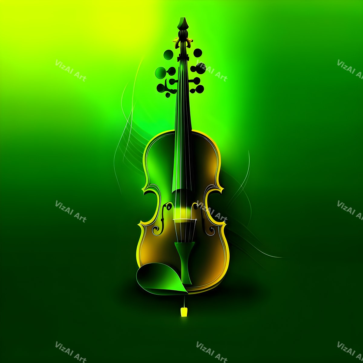Jewel Tone Violin Art — print 6