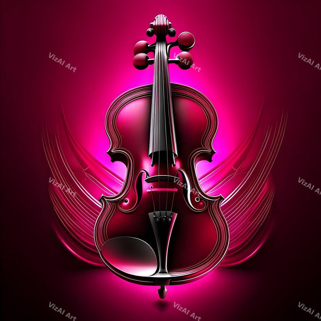 Jewel Tone Violin Art — print 7