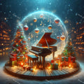 Christmas Instruments Music Art — print 1