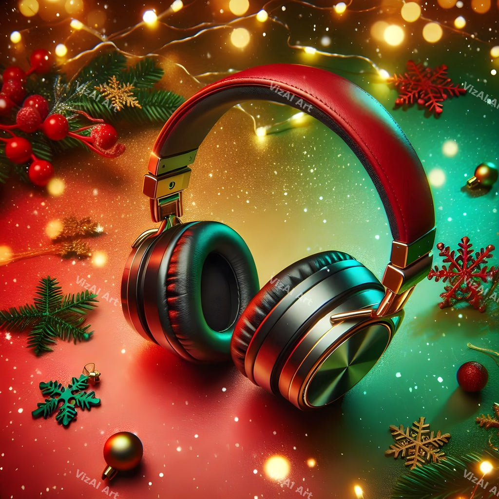 Christmas Sound & Sparkle Music Art — print 8