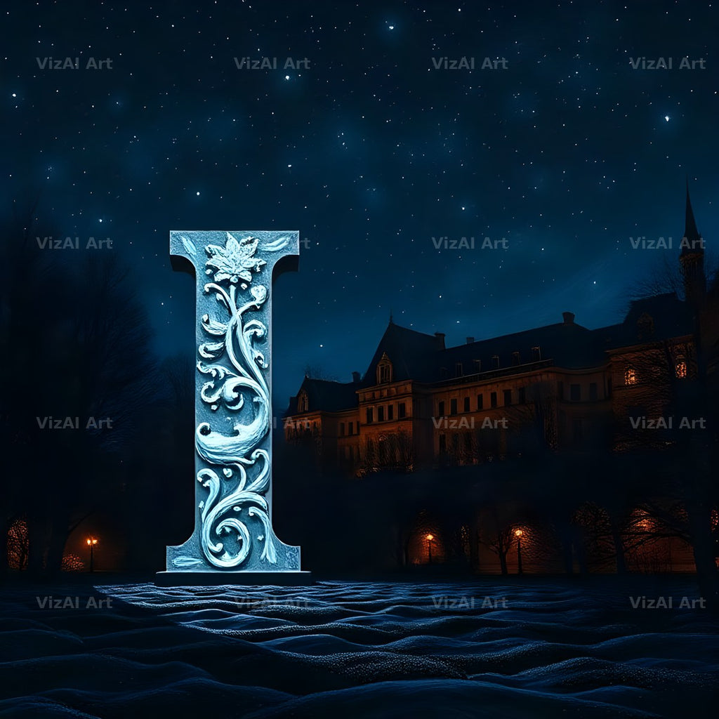 Night Garden Lights alphabet letter I