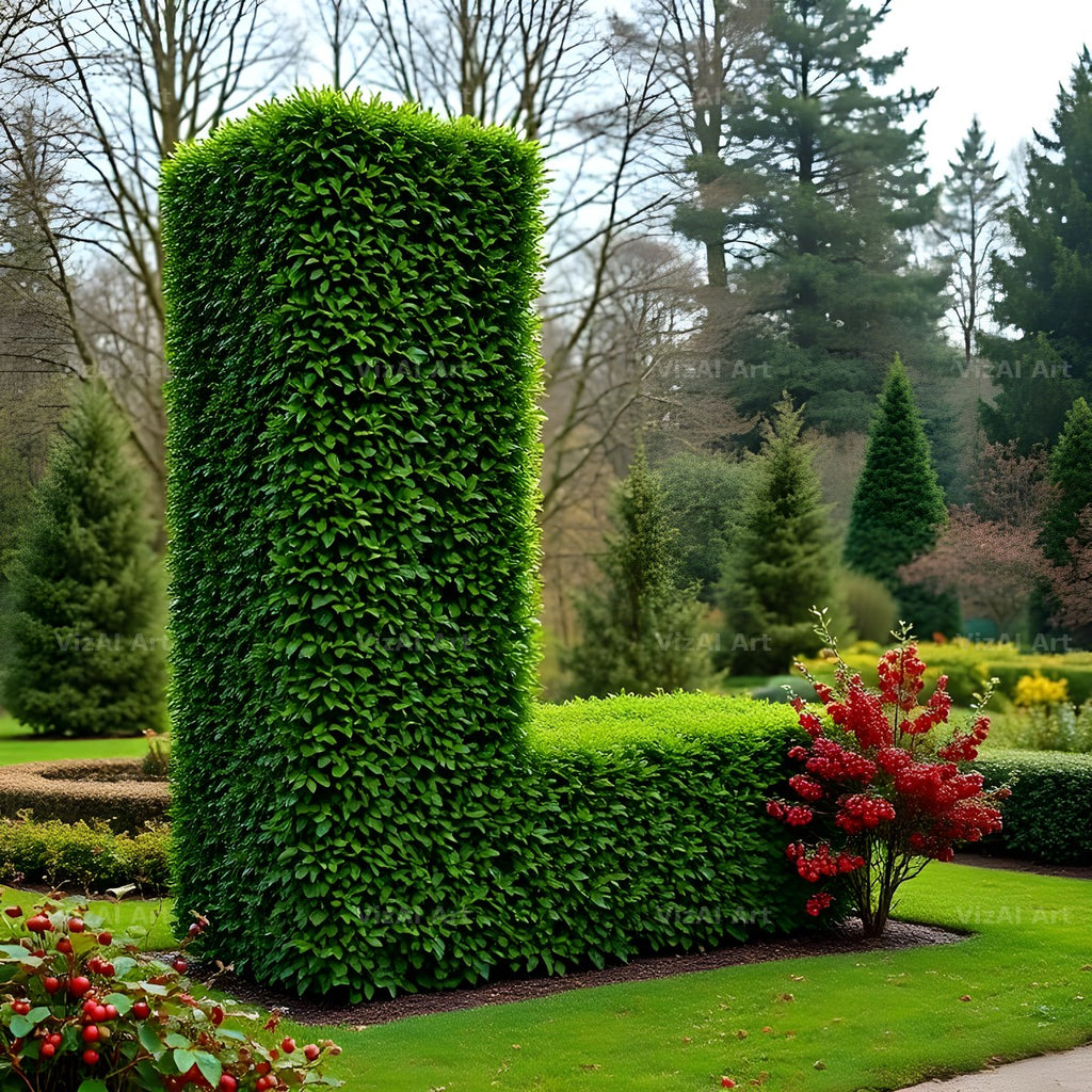 Topiary Hedge alphabet letter L
