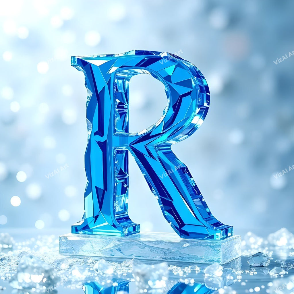 Blue Crystal alphabet letter R