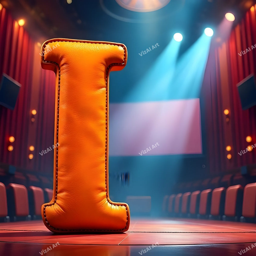 Cinema alphabet letter I