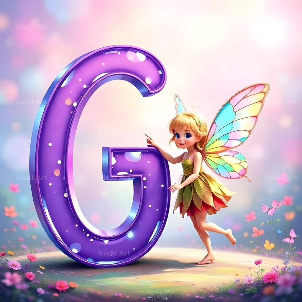 Fairy alphabet letter G