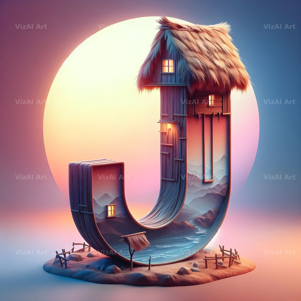 Treehouse alphabet letter J