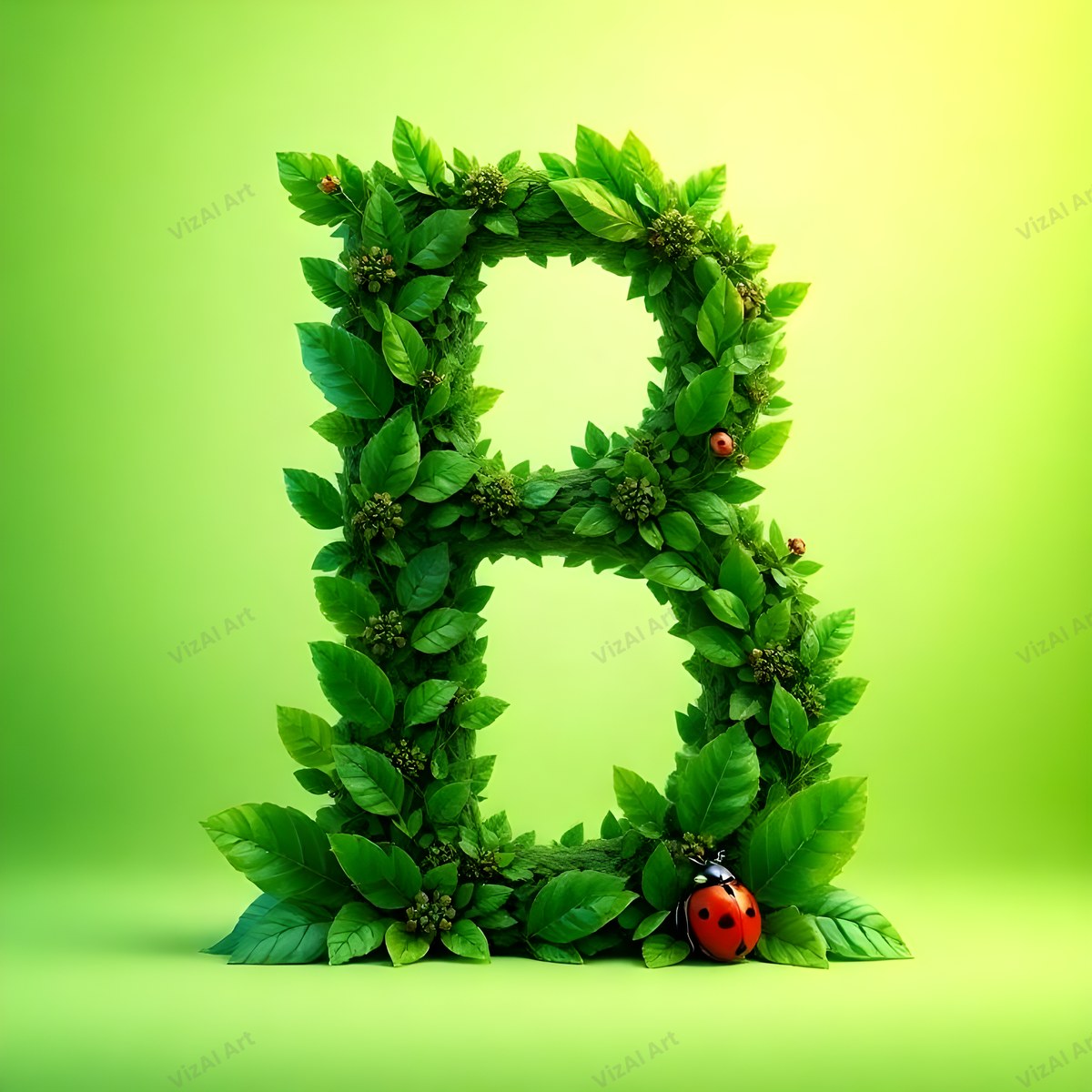 Ladybird alphabet letter B