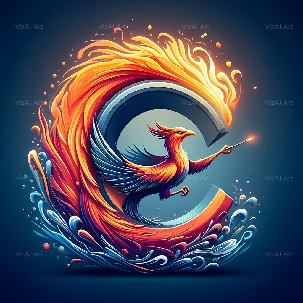 Phoenix alphabet letter C