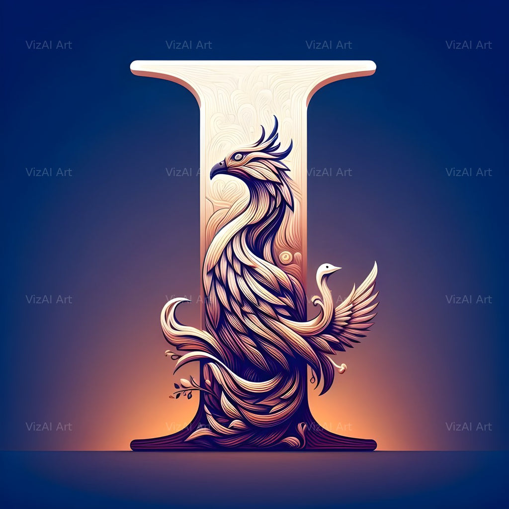Phoenix alphabet letter I