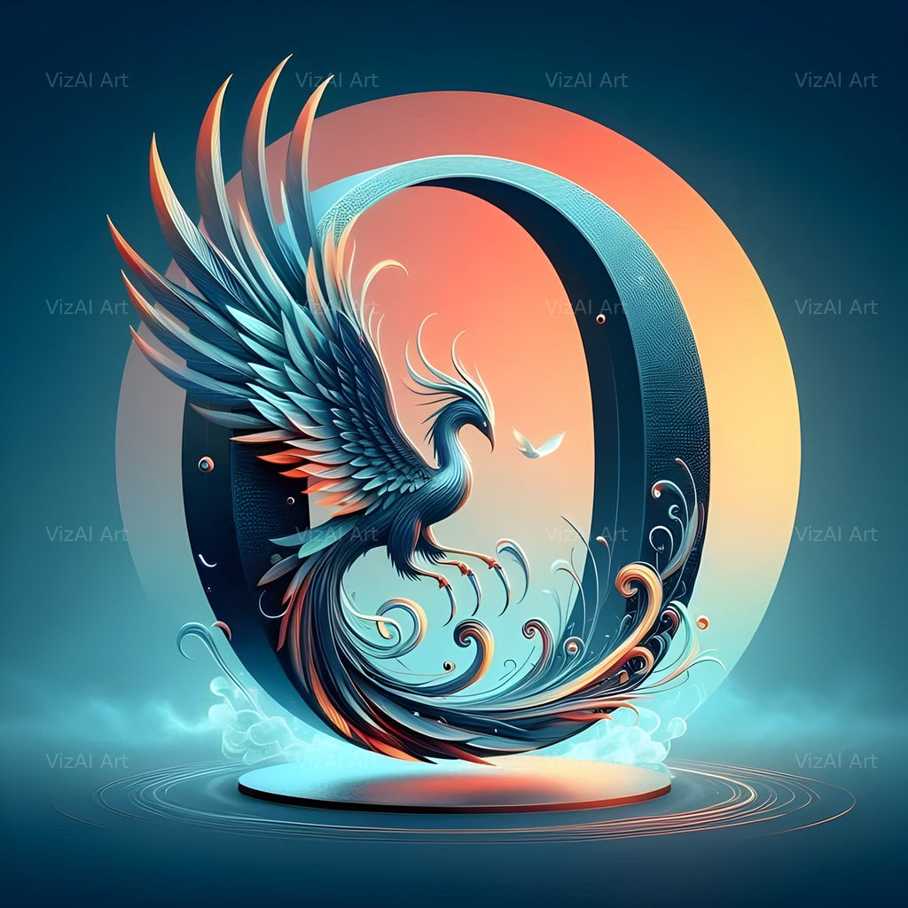 Phoenix alphabet letter O
