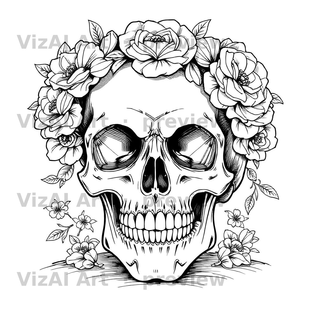 Halloween & Creatures Coloring Pages — sample page