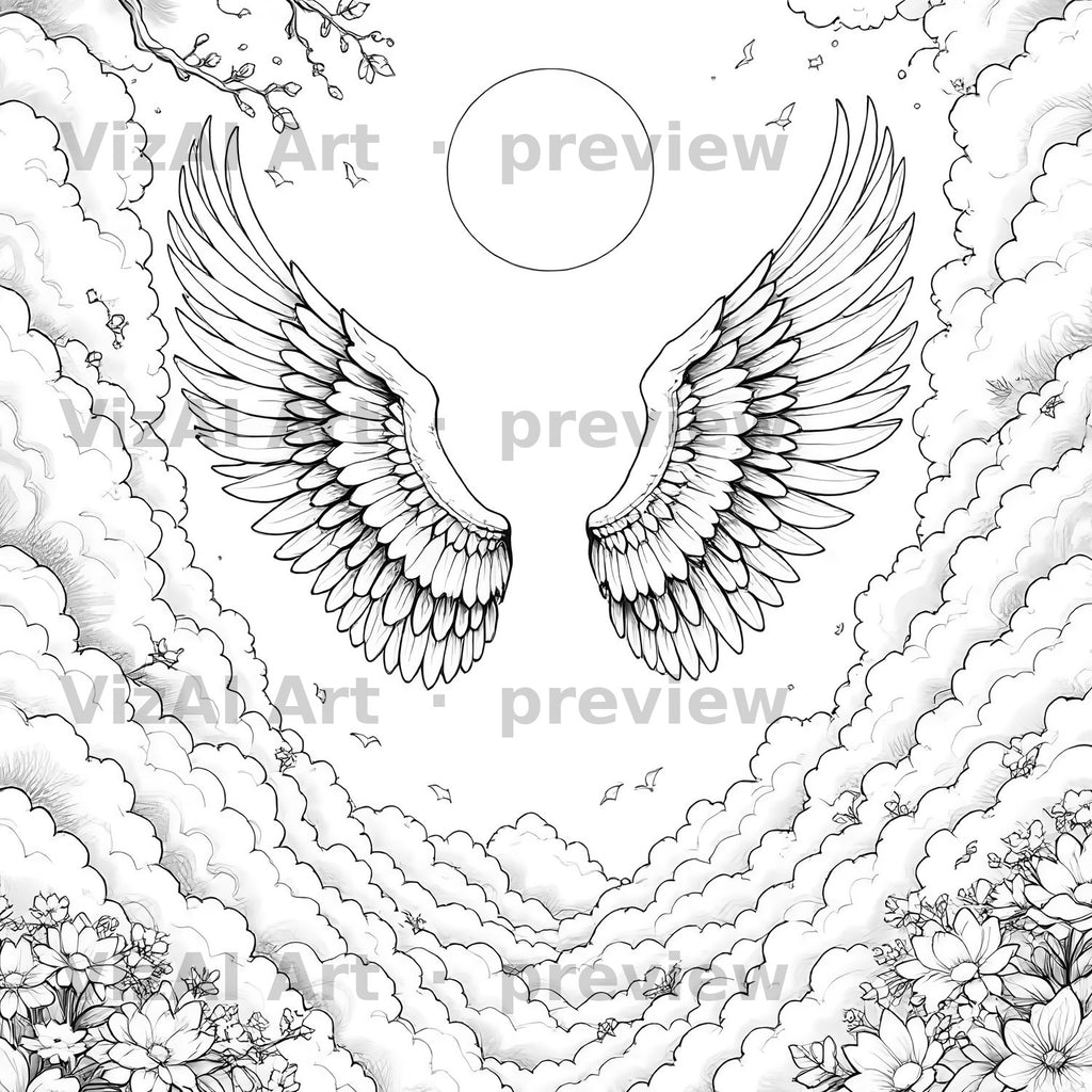 Music & Mandala Coloring Pages — sample page