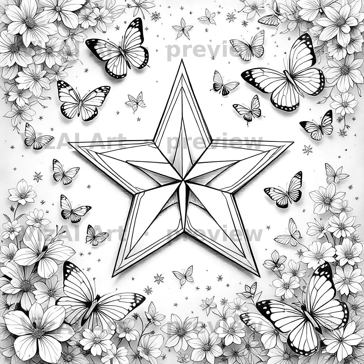 Music & Mandala Coloring Pages — sample page