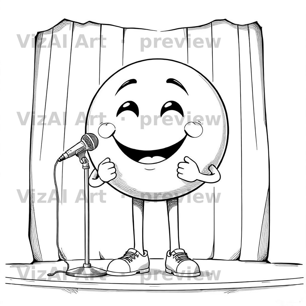 Cute Kids & Characters Coloring Pages — sample page