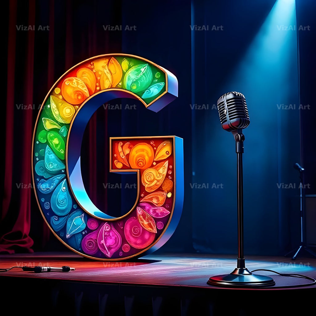 Concert Stage alphabet letter G