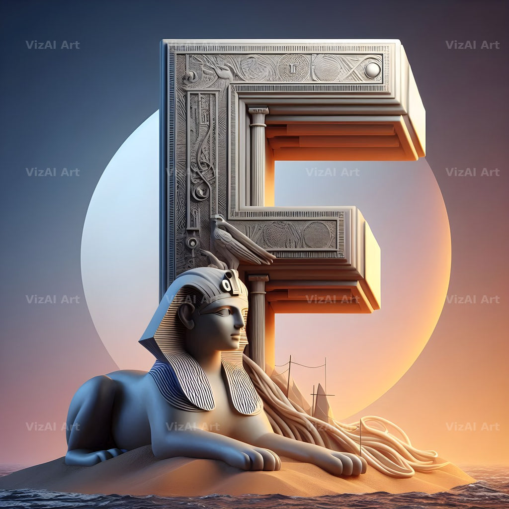 Sphinx alphabet letter F