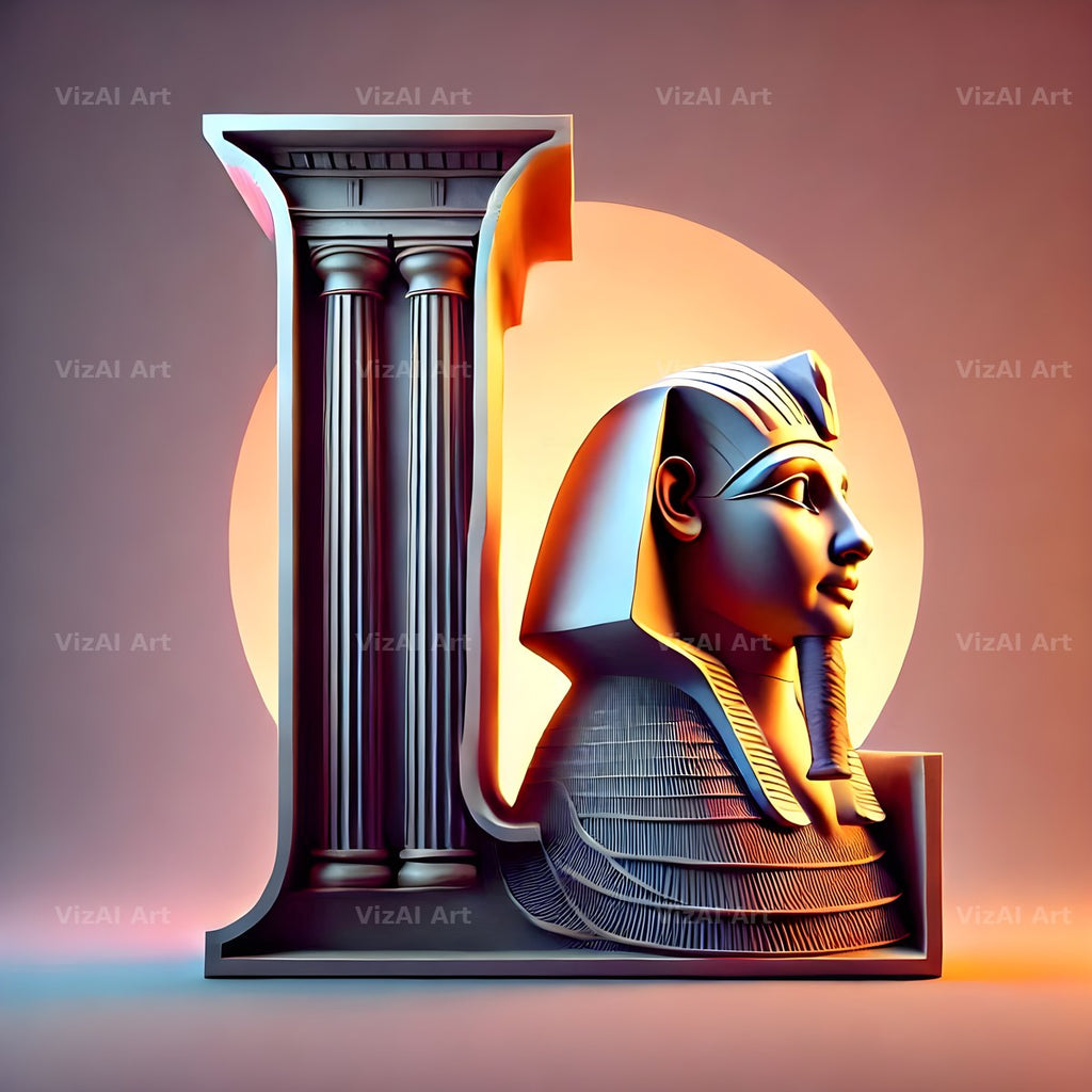 Sphinx alphabet letter L