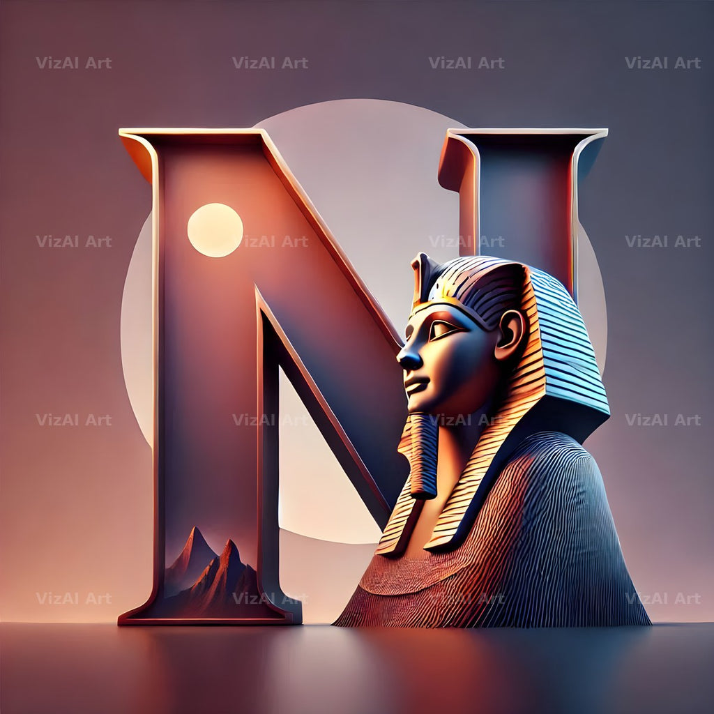 Sphinx alphabet letter N