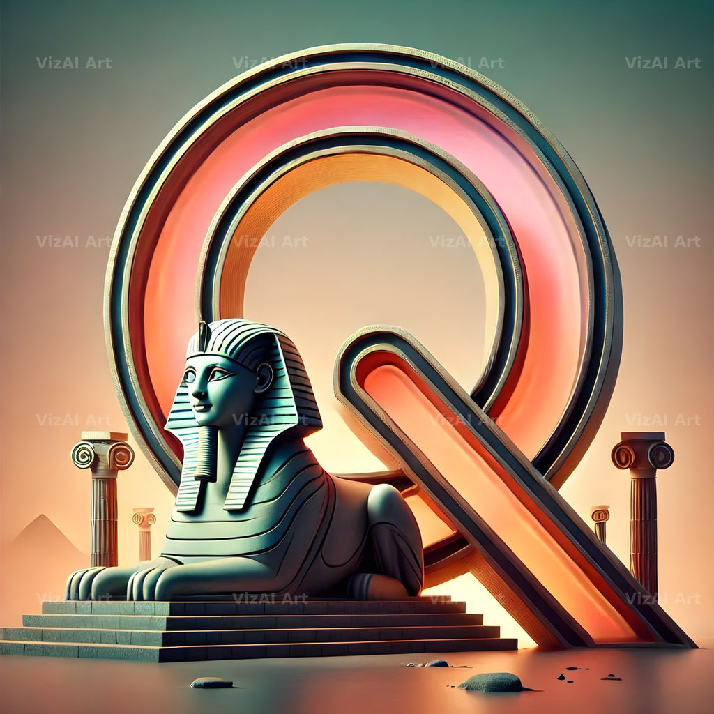 Sphinx alphabet letter Q